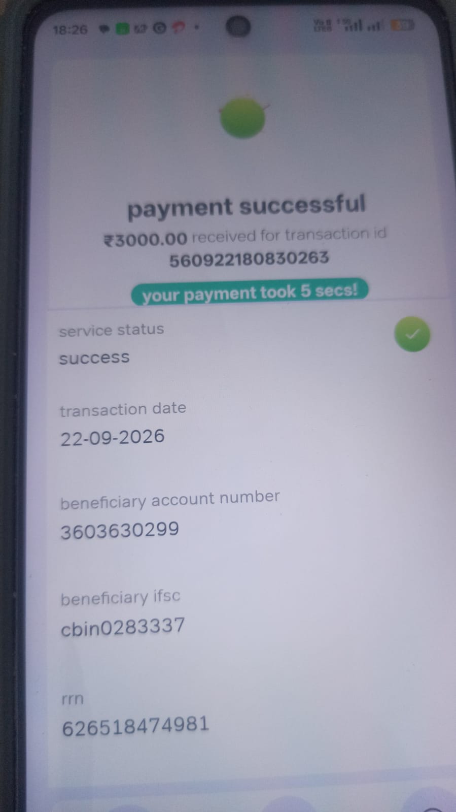 CRICBET Withdrawal Proof