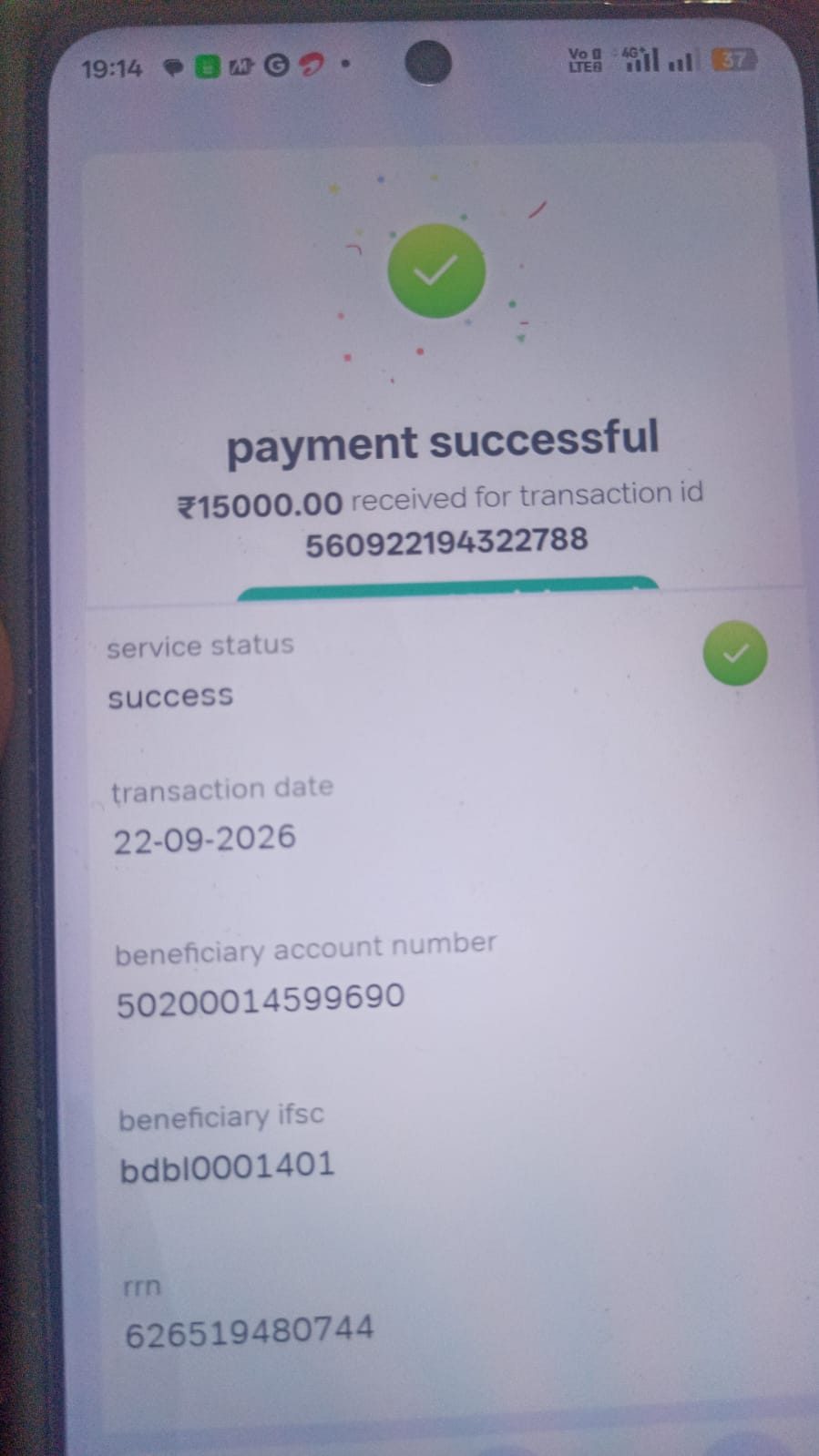 CRICBET Withdrawal Proof
